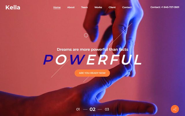 Creative 05 — one page demo