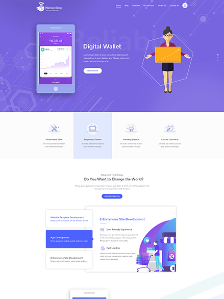 Business skin demo